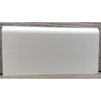 Flooring Molding with radius White enamel