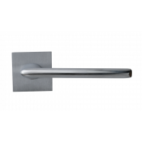 DOOR HANDLE 4165 5SQ 96 SATIN CHROME 