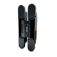  Hidden Hinge. B01 Black. Pack of One 