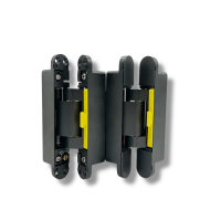 Concealed Hydraulic Door Hinge. Black. Pack of Two. Soft Closing