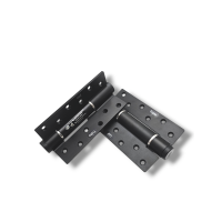 Hydraulic door hinge M5-50B-A Black. Pack of Two