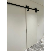 Barn Sliding Door F3C / RAL 9016 White