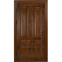 Merida Antique Walnut. Solid Wooden Entrance Door