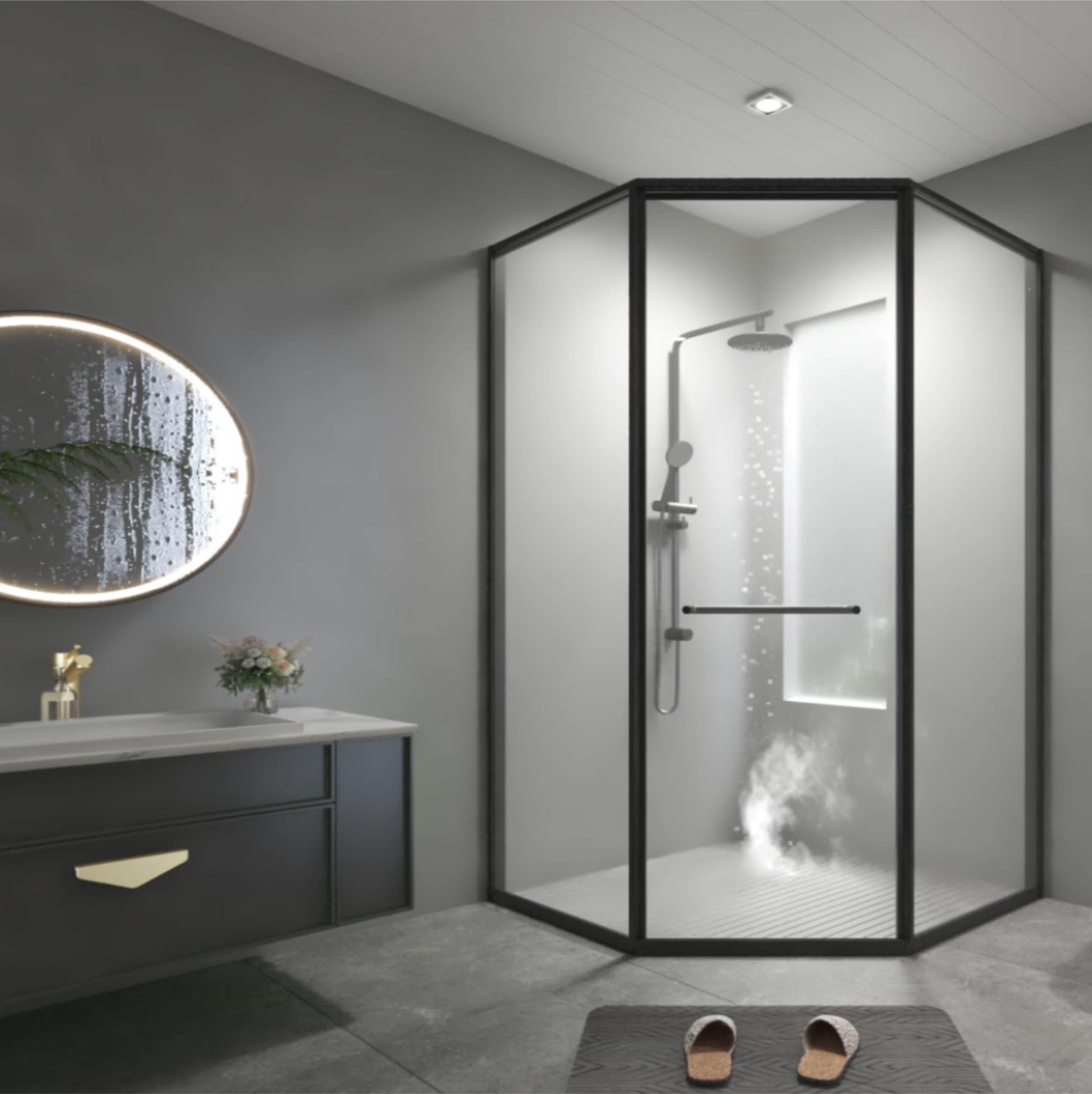 Elevate Your Bathroom: Premium Shower Doors in the UAE from Spitamengt.com