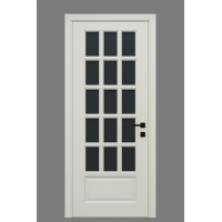 Door LONDON white + glass