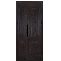 Andorra Wenge Double. Solid Wooden Entrance Door
