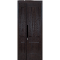Navarra Double. Solid Wooden Entrance Door. Wenge