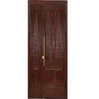 Navarra Double. Solid Wooden Entrance Door. Mahogany