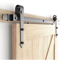 Barn Door Sliding System HM2005 for Double Door 