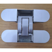 HINGE FOR DOOR 80/A CHROME SATIN METALLIZED