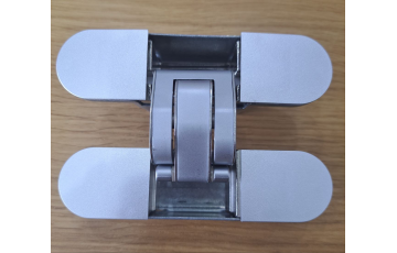 HINGE FOR DOOR 80/A CHROME SATIN METALLIZED
