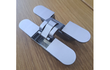 HINGE FOR DOOR 4001/A CHROME SATIN METALLIZED