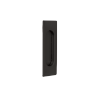 Flush Handle for Sliding Door. 4053-153 Black 
