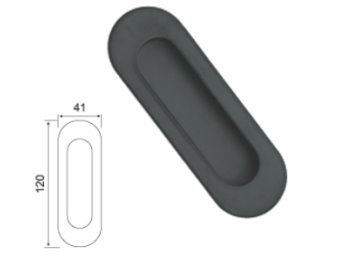 flush handle for sliding door 